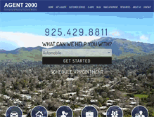 Tablet Screenshot of insuranceagent2000.com